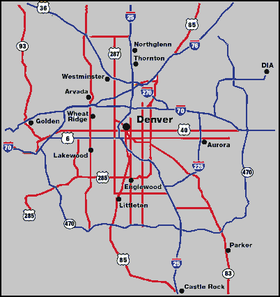 Service area map